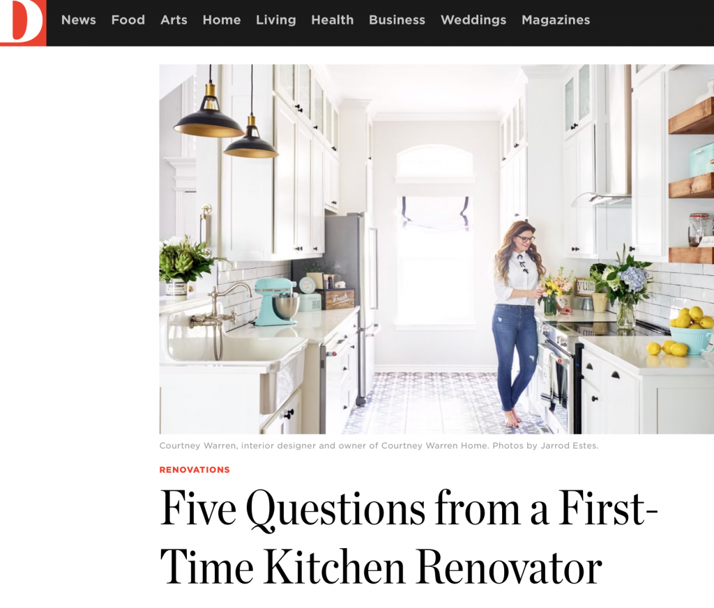 D Magazine Kitchen Renovation Dallas Design